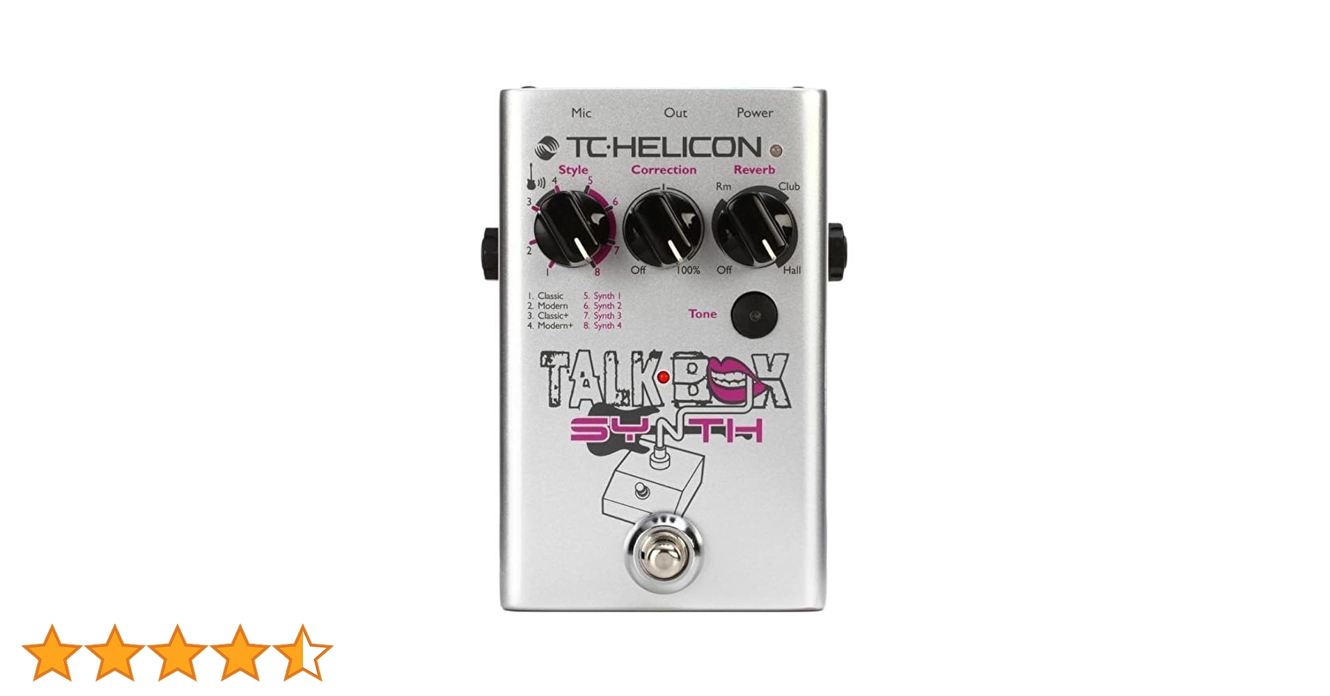 Amazon.co.jp: TC HELICON ボーカル用 コンパクト ペダル TALKBOX